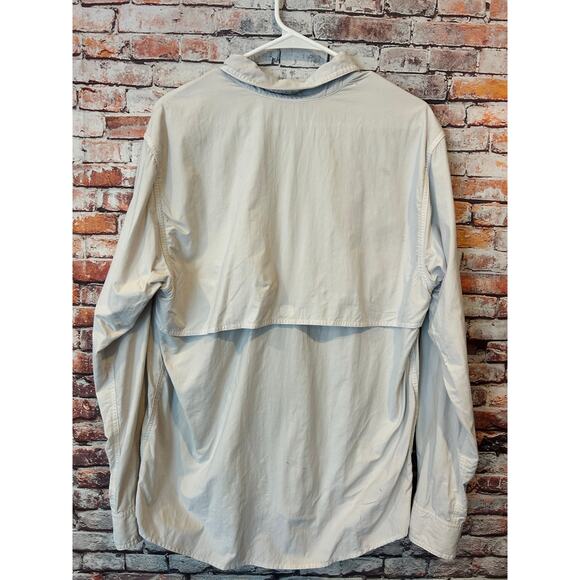 white gander mountain guide series button up shirt fishing men's size medium - Picture 13 of 14